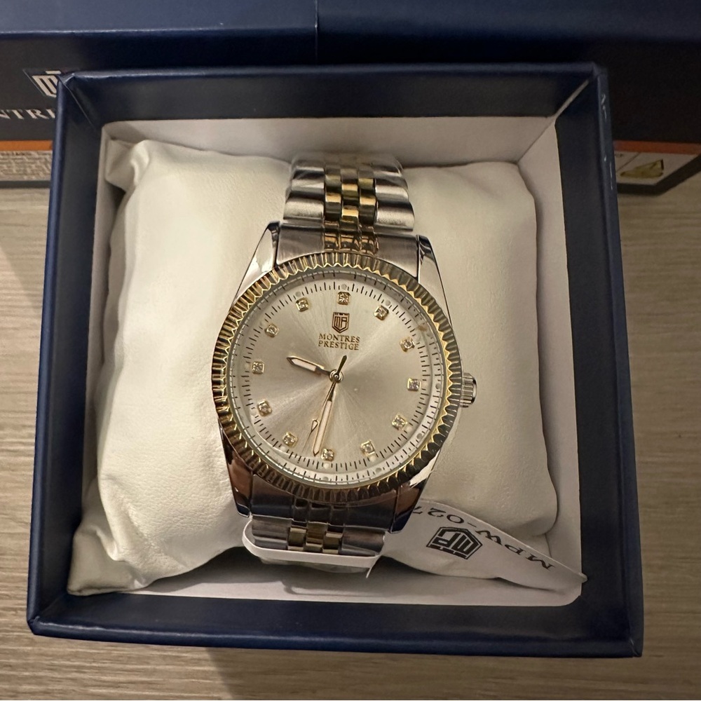 Montres Prestige X Invicta Men's Watch - 38mm, Gold, Steel (MPW-0272) - Picture 5 of 12
